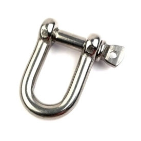 Nerezový třmen tvar D, Nerez A4